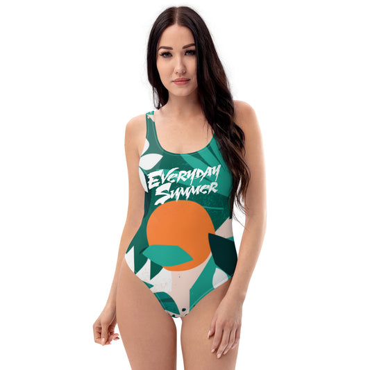 Palm One-Piece Swimsuit