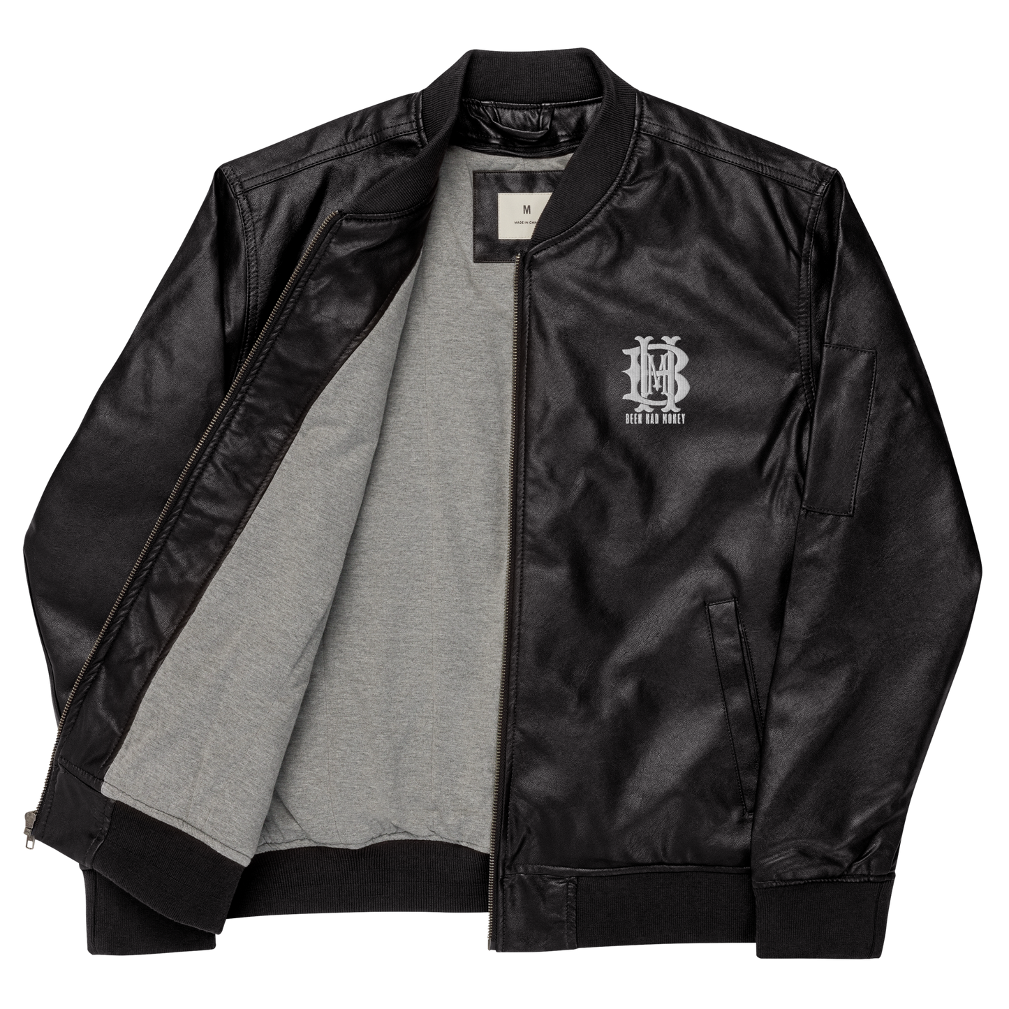 Monarch Leather Bomber