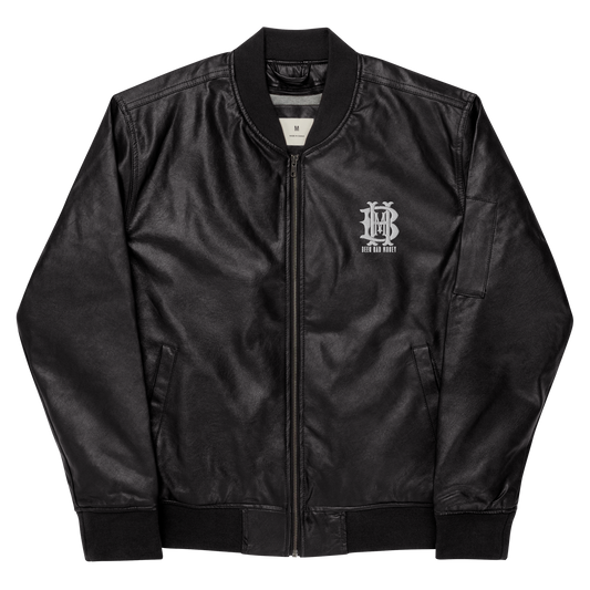 Monarch Leather Bomber