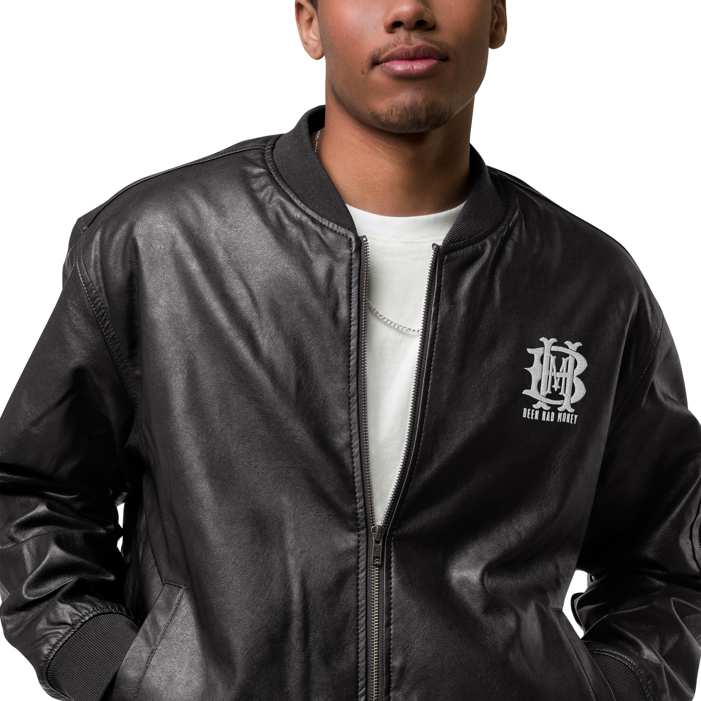 Monarch Leather Bomber