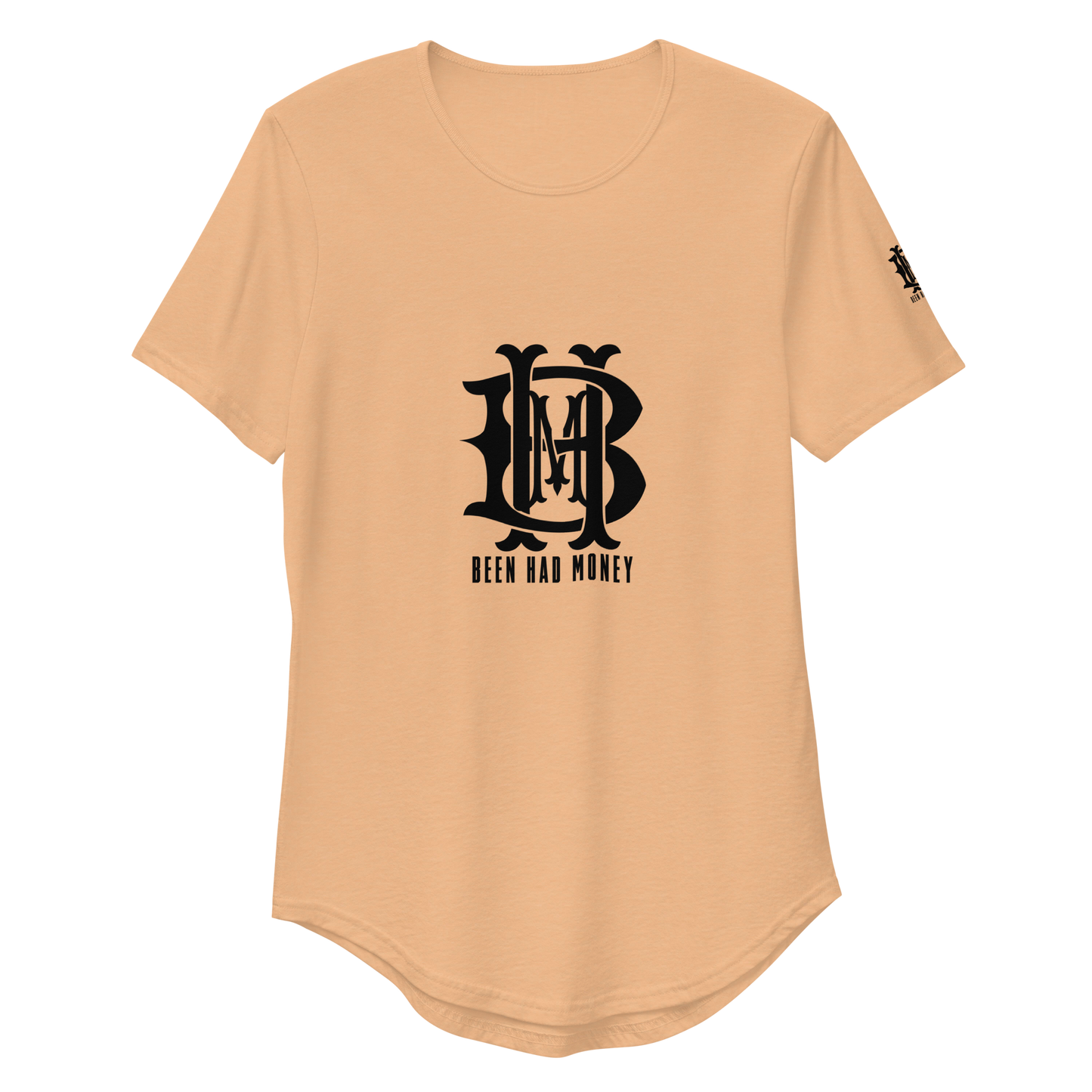 Curved Hem T-Shirt