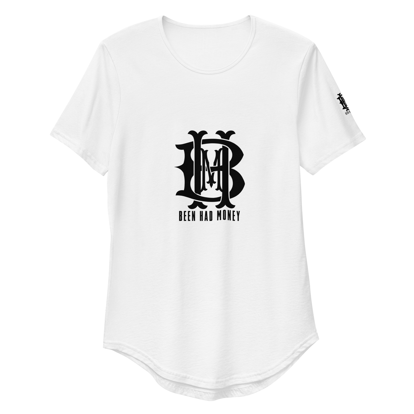 BHM Curved Hem T-Shirt
