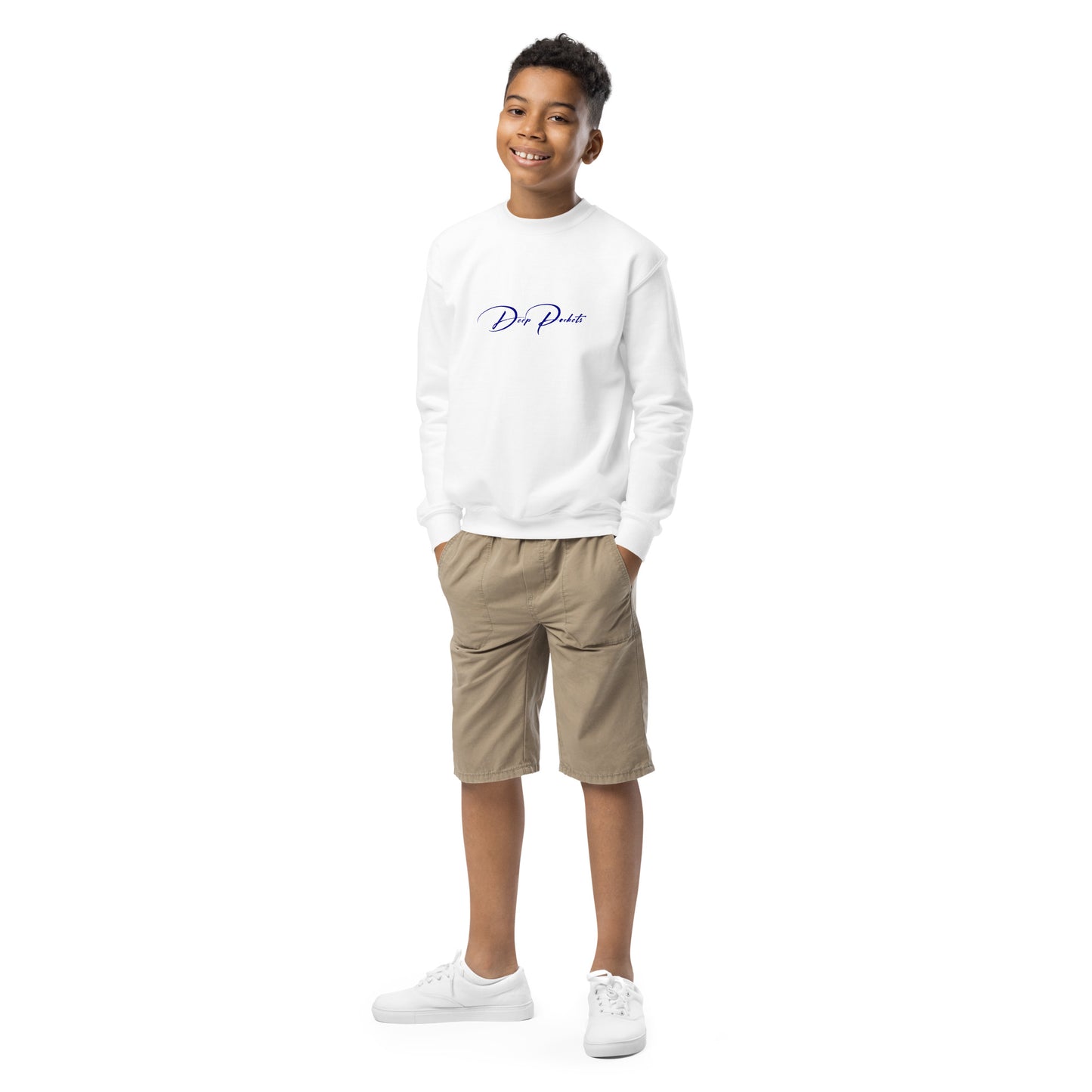 Youth Deep Pockets Crewneck Sweatshirt