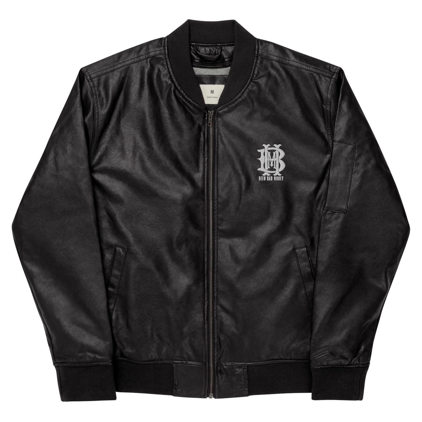 Monarch Leather Bomber